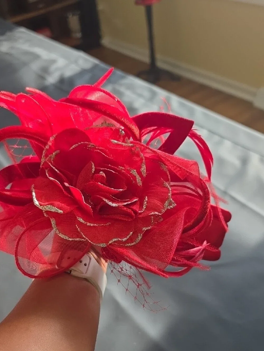 Women’s Braided Satin Donut Hats/ Headband - Pink, Red, Gold, Black, Cream.